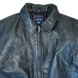 Vintage Leather Jacket VTG Kids Bomber Unisex